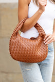 Paige Woven Handbag